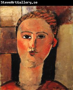 Amedeo Modigliani Red Haired Girl